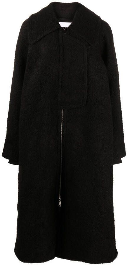 GANNI Oversized mantel Zwart