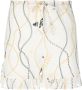 GANNI High waist shorts Wit - Thumbnail 1