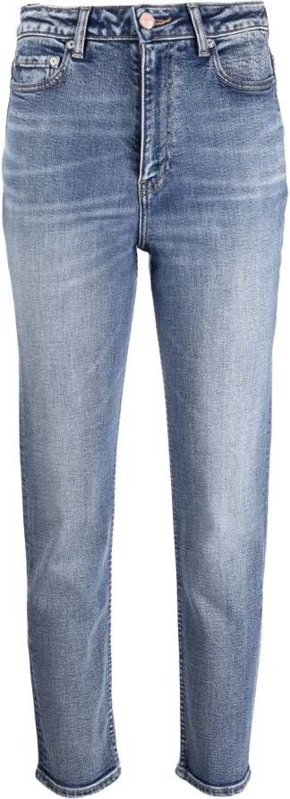 GANNI Straight jeans Blauw