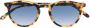 Garrett Leight Carlton Eco zonnebril met rond montuur Bruin - Thumbnail 1