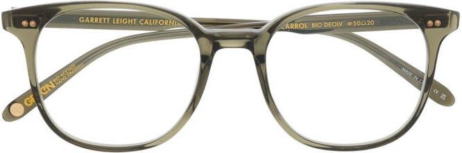 Garrett Leight Carrol bril Groen
