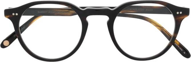 Garrett Leight Royce bril Bruin