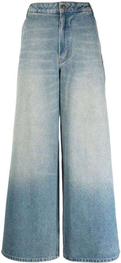 Gauchère Low waist jeans Blauw