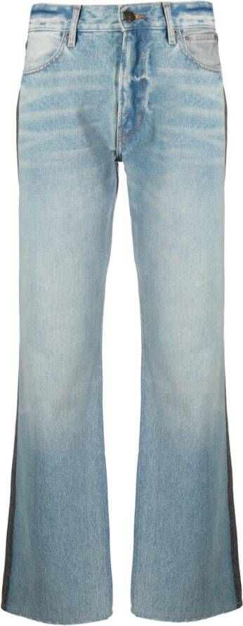 Gauchère Tweekleurige jeans Blauw