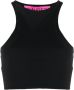 GAUGE81 Cropped top Zwart - Thumbnail 1