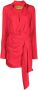 GAUGE81 Gravia zijden mini-jurk Rood - Thumbnail 1