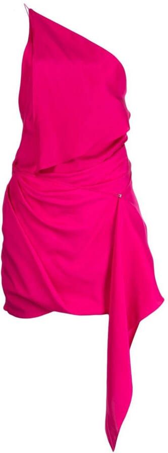 GAUGE81 Gedrapeerde jurk Roze