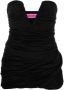 GAUGE81 Mini-jurk met V-hals Zwart - Thumbnail 1