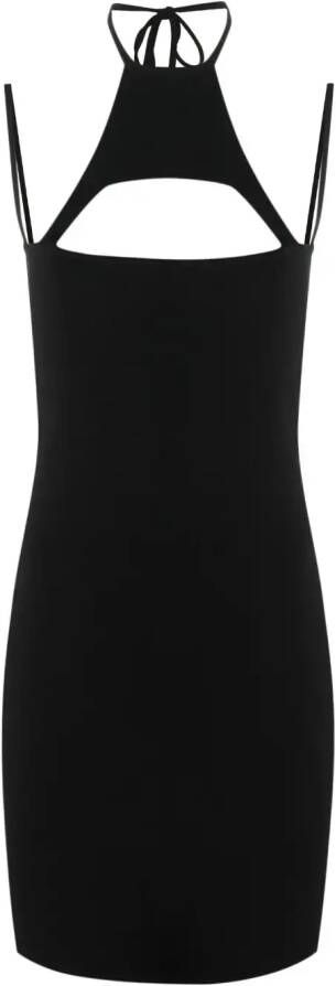 GAUGE81 Uitgesneden mini-jurk Zwart