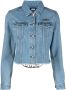 GCDS Cropped jack Blauw - Thumbnail 1