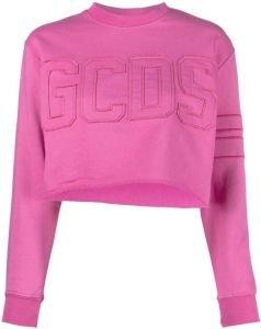 Gcds Cropped sweater Roze