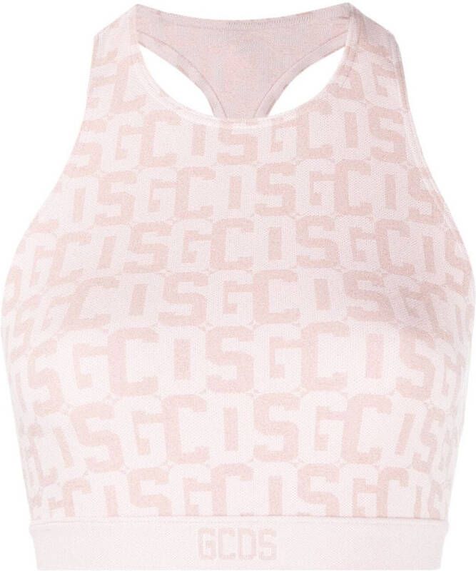 GCDS Cropped top Roze