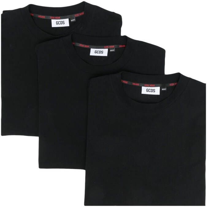 Gcds Effen overhemd Zwart
