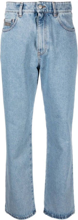 Gcds High waist jeans Blauw