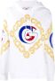 GCDS Hoodie met logoprint Wit - Thumbnail 1