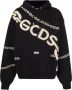 GCDS Hoodie met logoprint Zwart - Thumbnail 1