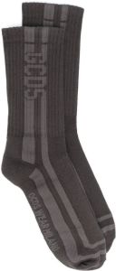 Gcds Intarsia sokken Zwart