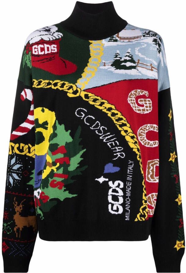 Gcds Intarsia trui Geel