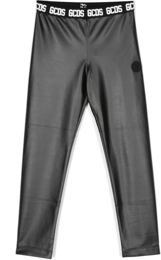 Gcds Kids Broek met logoband Zwart