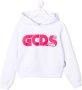 Gcds Kids hoodie met colourblocking Wit - Thumbnail 1