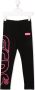 Gcds Kids Legging met logoprint Zwart - Thumbnail 1