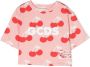Gcds Kids T-shirt met logopatch Roze - Thumbnail 1