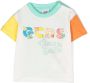 Gcds Kids T-shirt met logoprint Groen - Thumbnail 1