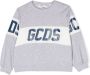 Gcds Kids Sweater met logoband Grijs - Thumbnail 1