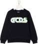 Gcds Kids Sweater met geborduurd logo Blauw - Thumbnail 1