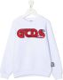 Gcds Kids Sweater met geborduurd logo Wit - Thumbnail 1