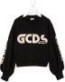 Gcds Kids Sweater met geborduurd logo Zwart - Thumbnail 1