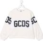 Gcds Kids Sweater met logoprint Wit - Thumbnail 1