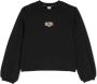 Gcds Kids Sweater met logoprint Zwart - Thumbnail 1