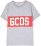 Gcds Kids T-shirt met logoprint Grijs - Thumbnail 1