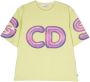 Gcds Kids T-shirt met logoprint Groen - Thumbnail 1