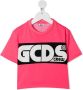 Gcds Kids T-shirt met logoprint Roze - Thumbnail 1