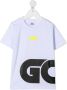 Gcds Kids T-shirt met logoprint Wit - Thumbnail 1