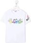 Gcds Kids T-shirt met print Wit - Thumbnail 1