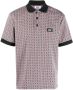 GCDS Poloshirt met logopatch Rood - Thumbnail 1