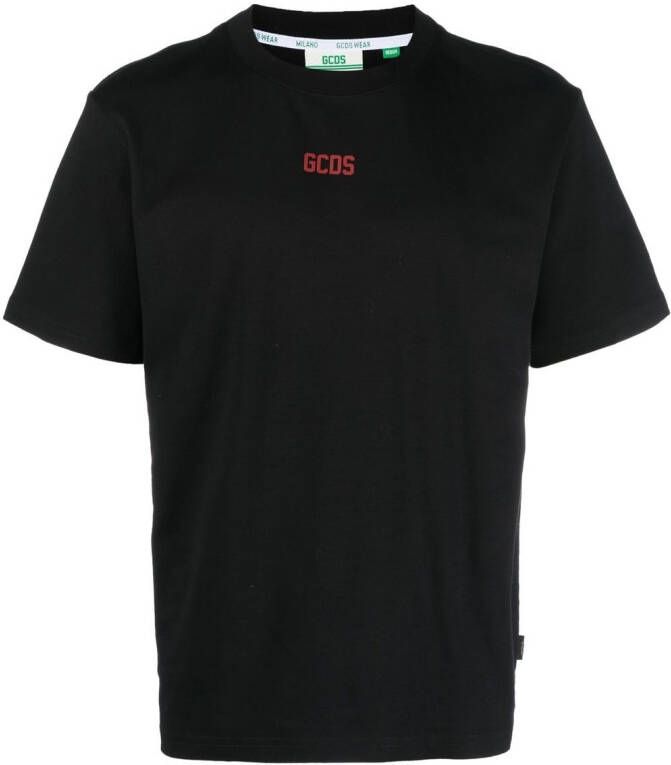 GCDS T-shirt met logoprint Zwart