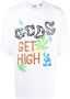 GCDS T-shirt met logoprint Wit - Thumbnail 1