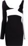 Gcds Mini-jurk met colourblocking Zwart - Thumbnail 1