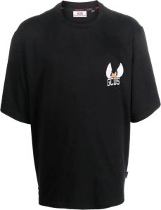 Gcds Oversized T-shirt Zwart