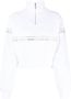 GCDS Sweater verfraaid met stras Wit - Thumbnail 1