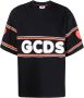 Gcds T-shirt met logo Zwart - Thumbnail 1