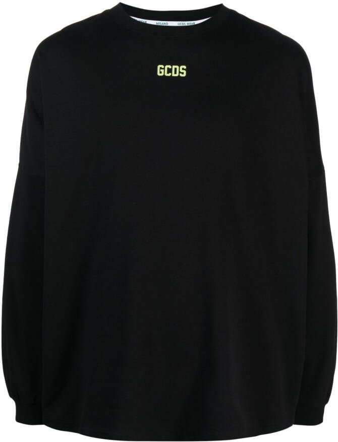 Gcds T-shirt met logoprint Zwart