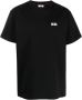 Gcds T-shirt met logoprint Zwart - Thumbnail 1