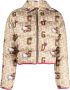 GCDS x Hello Kitty gewatteerd jack Beige - Thumbnail 1
