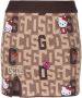 GCDS x Hello Kitty rok met monogram Bruin - Thumbnail 1