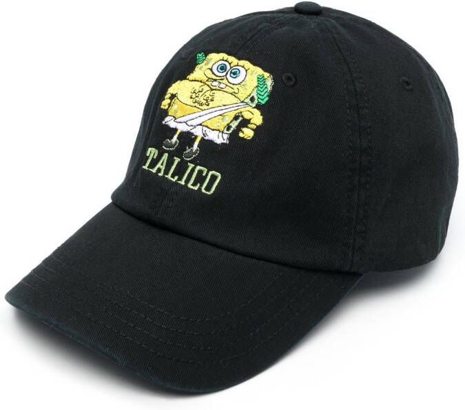 GCDS x SpongeBob Squarepants honkbalpet Zwart